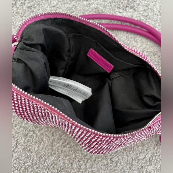 Pink Rhinestone Shoulder Bag - Picture 3 of 3